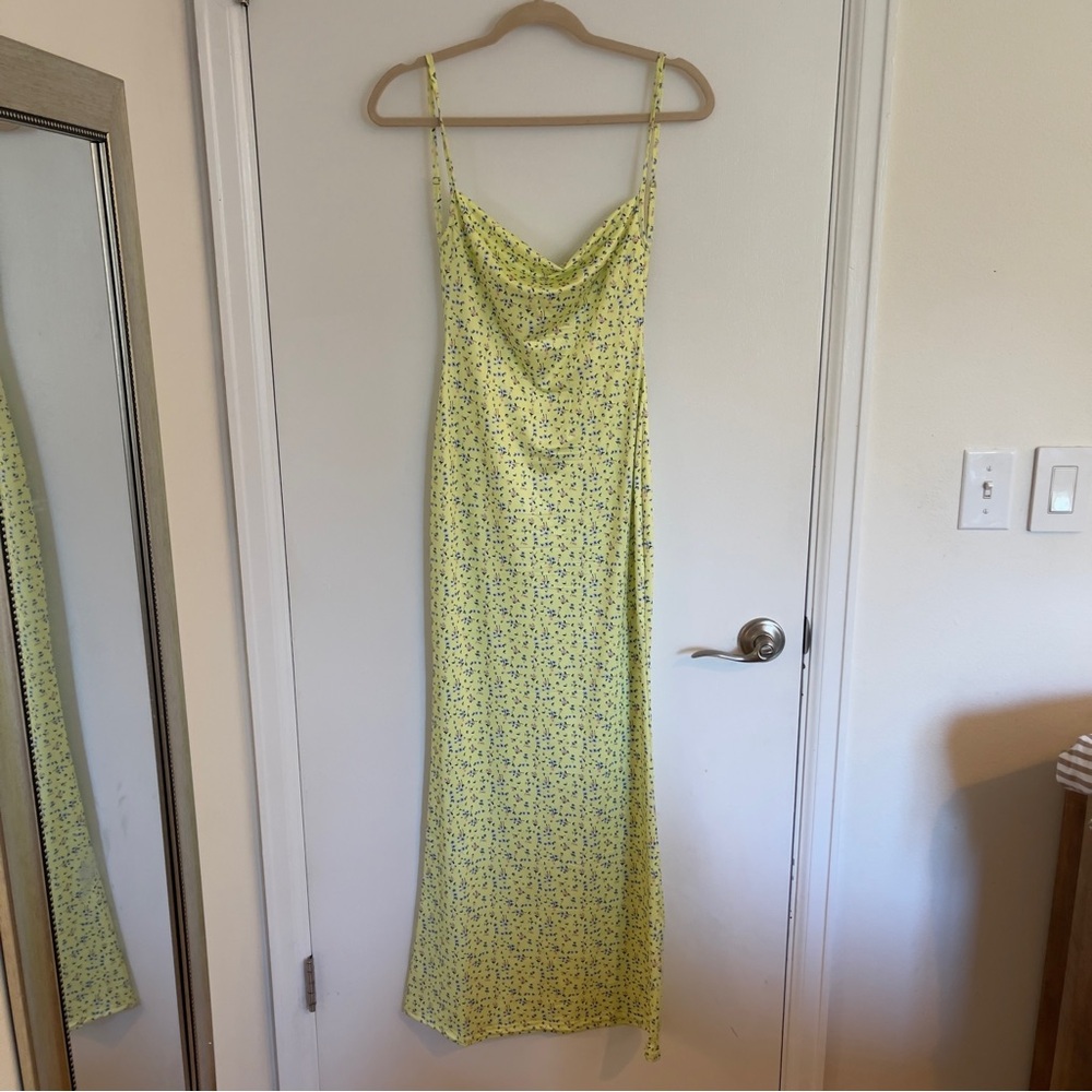 Yellow flowered Sundress